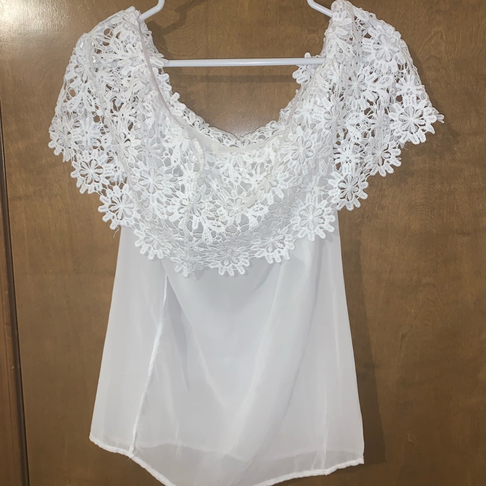 Off shoulder top